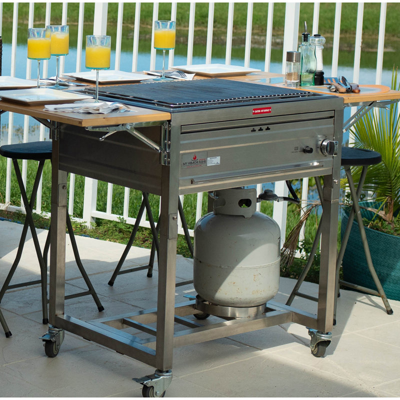 My Hibachi BBQ 1Burner Flat Top Propane Gas Grill Wayfair